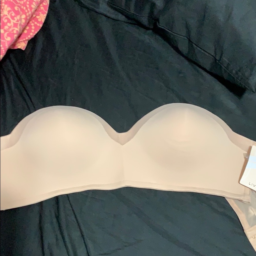Brand new 38DD bra from lively.  Strapless.